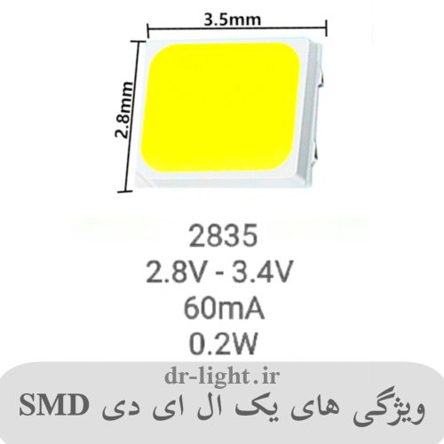 لامپ اس ام دی را بشناسید